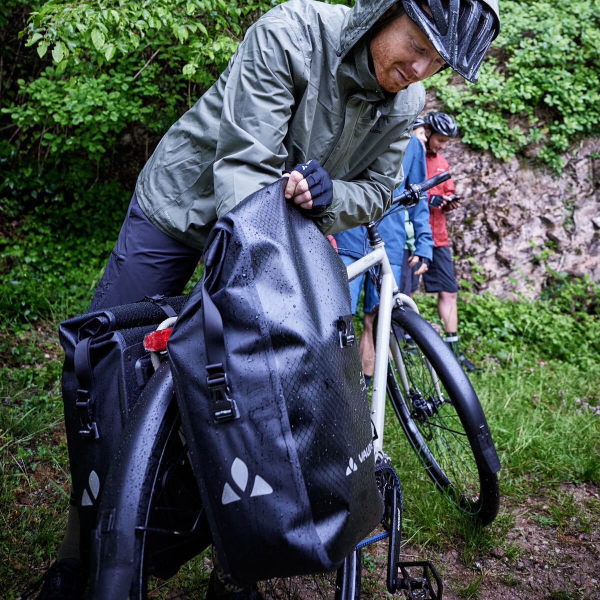 VAUDE Escape Veste de lumière vélo Homme noir
