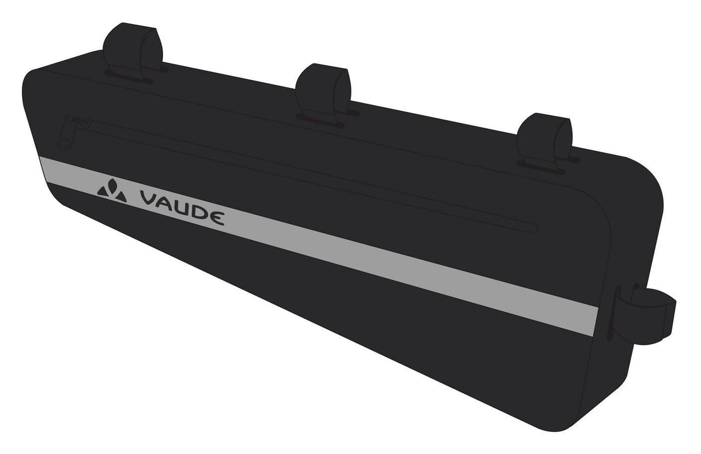 VAUDE Sac de cadre Proof L noir