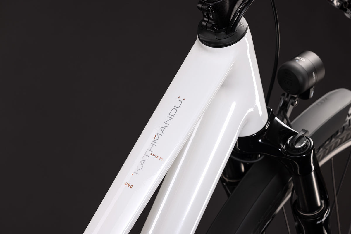 Cube Kathmandu Pro Trapèze metallicwhite´n´chrome (2027)