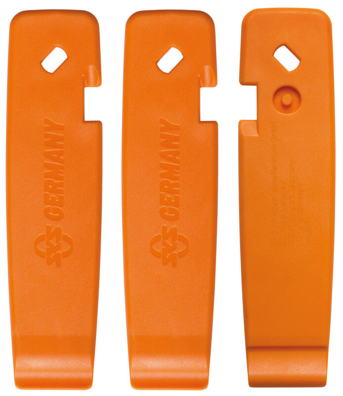 SKS Leviers démonte-pneus Set de 3 pièces orange