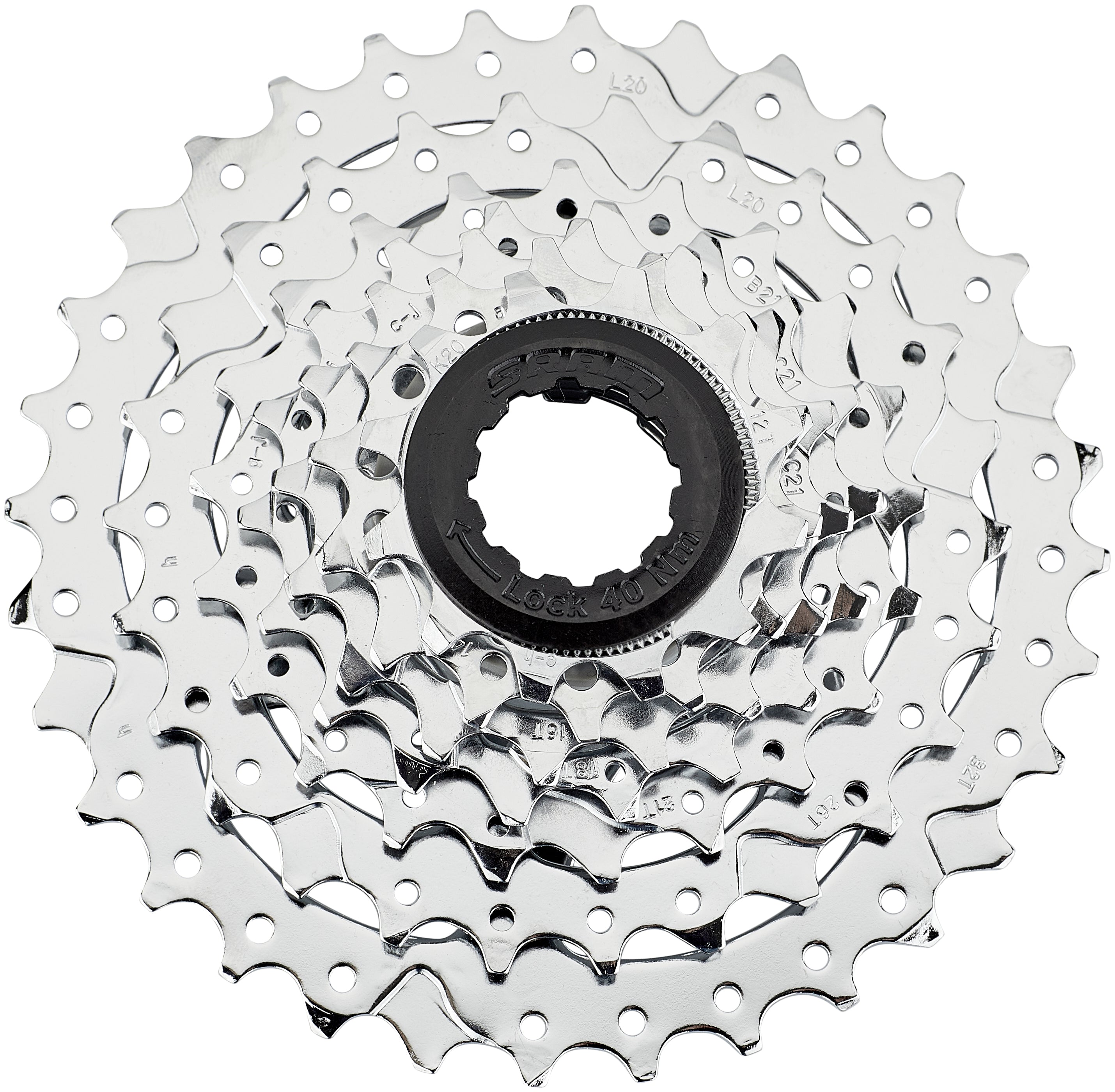 SRAM PG-730 cassette 7 vitesses argent