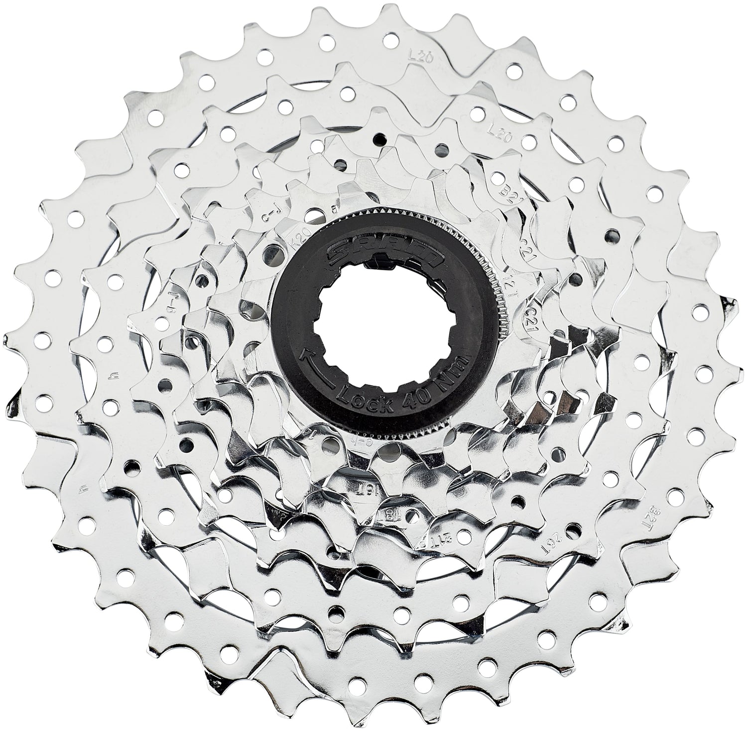 SRAM PG-730 cassette 7 vitesses argent