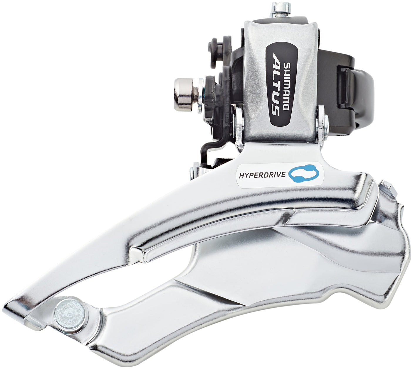 Shimano Altus FD-M313 dérailleur avant 7/8 vitesses collier tirage double noir/argent
