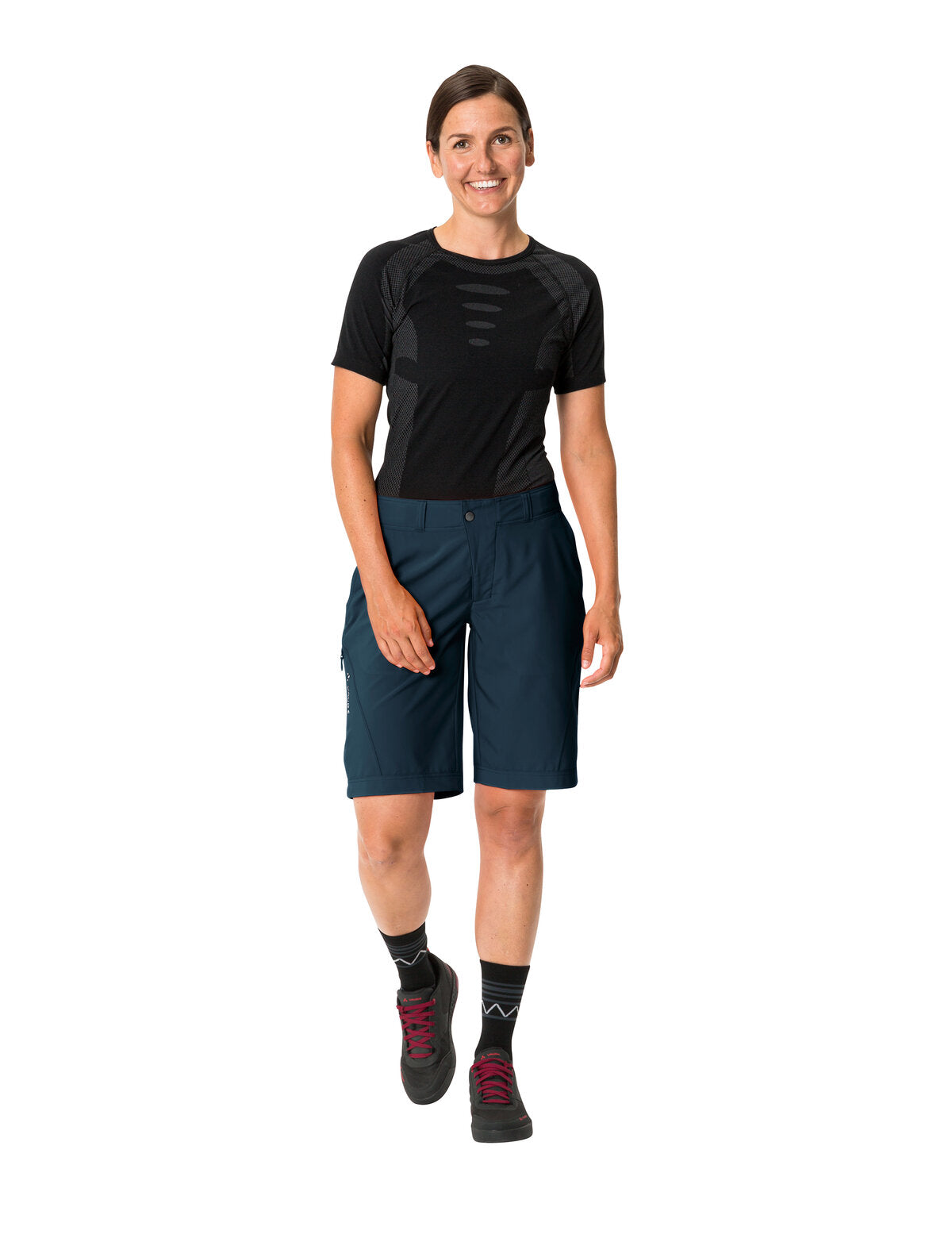 VAUDE Ledro Shorts femme bleu