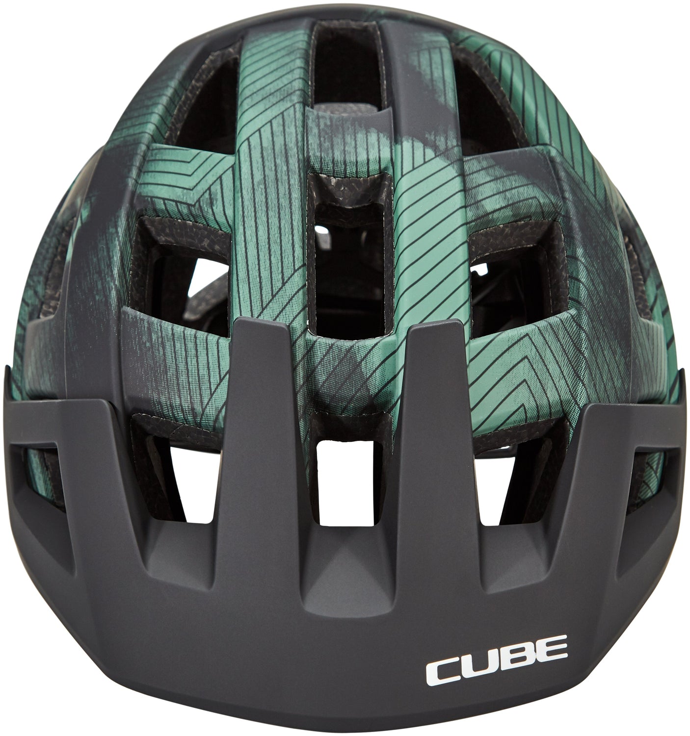 CUBE BADGER casque VTT vert