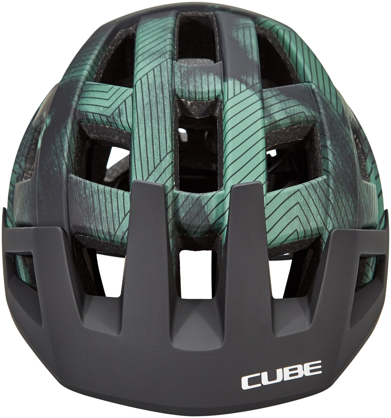 CUBE BADGER casque VTT vert