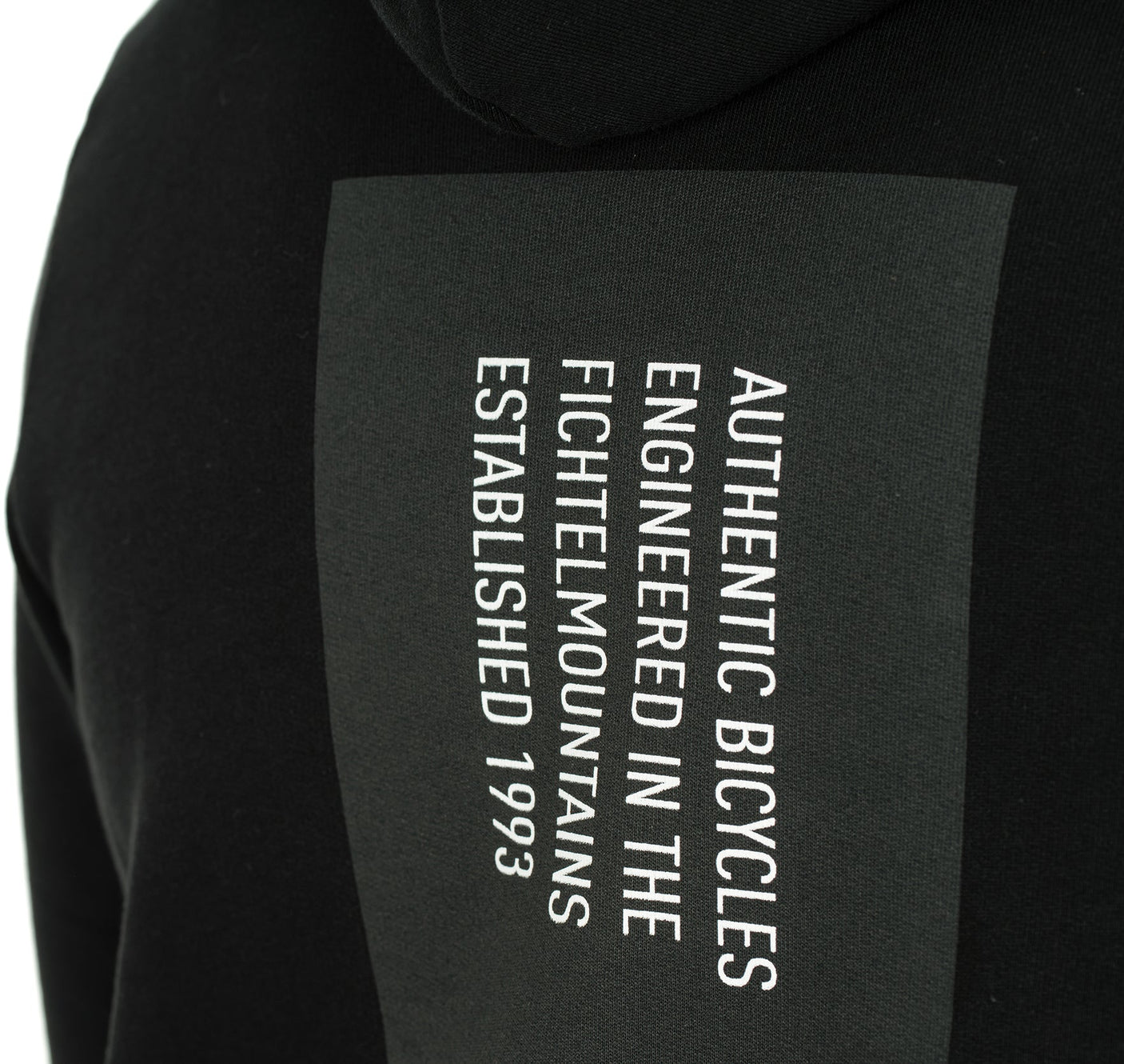 CUBE Sweat à capuche Organic noir