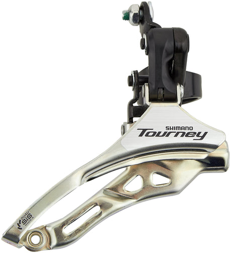 Shimano Tourney FD-TY300 dérailleur avant collier haut 3x6-/7 vitesses tirage bas noir/argent