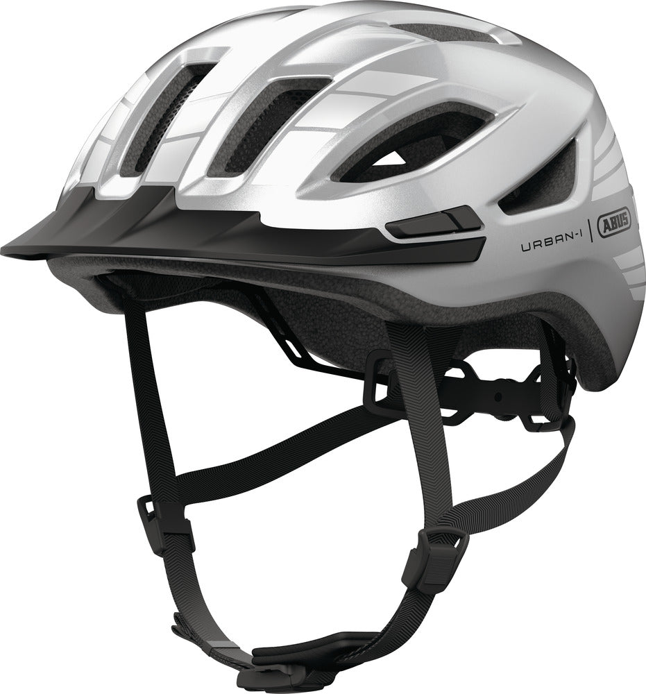 Abus URBAN-I 4.0 LR Casque urbain signal silver
