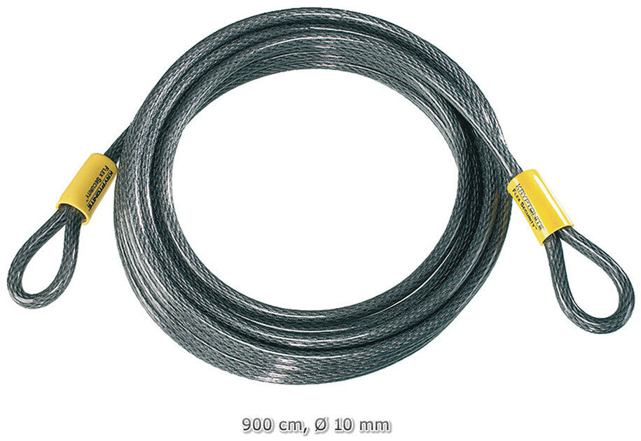 Câble de verrouillage à boucle finale Kryptonite KryptoFlex™ 410 (120cm)