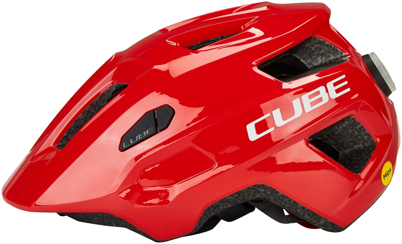CUBE Casque LINOK rouge brillant