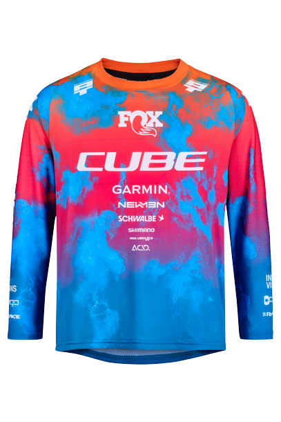 Cube MTB Maillot ROOKIE X Actionteam manches longues black´n´blue