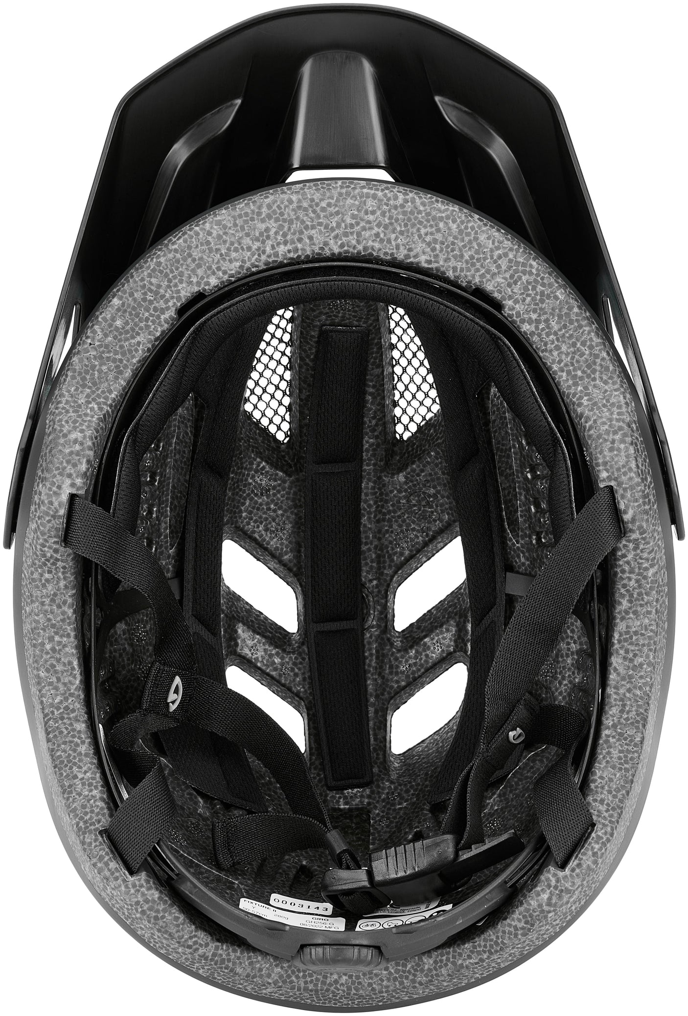 Casque Giro Fixture II Y mat noir/bleu