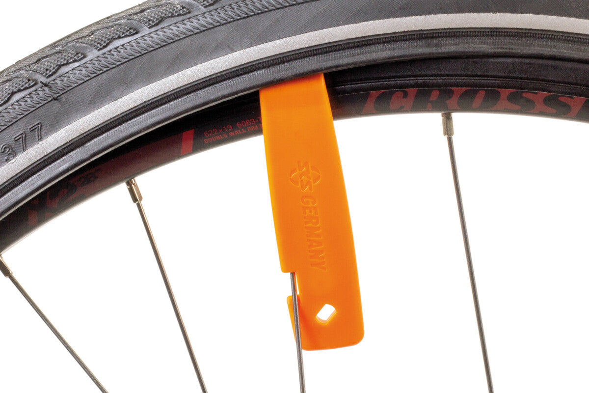 SKS Leviers démonte-pneus Set de 3 pièces orange