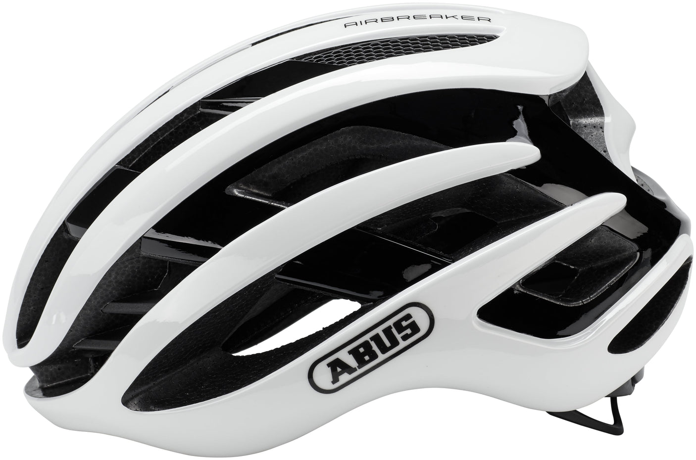 Casque ABUS Airbreaker Route blanc polaire