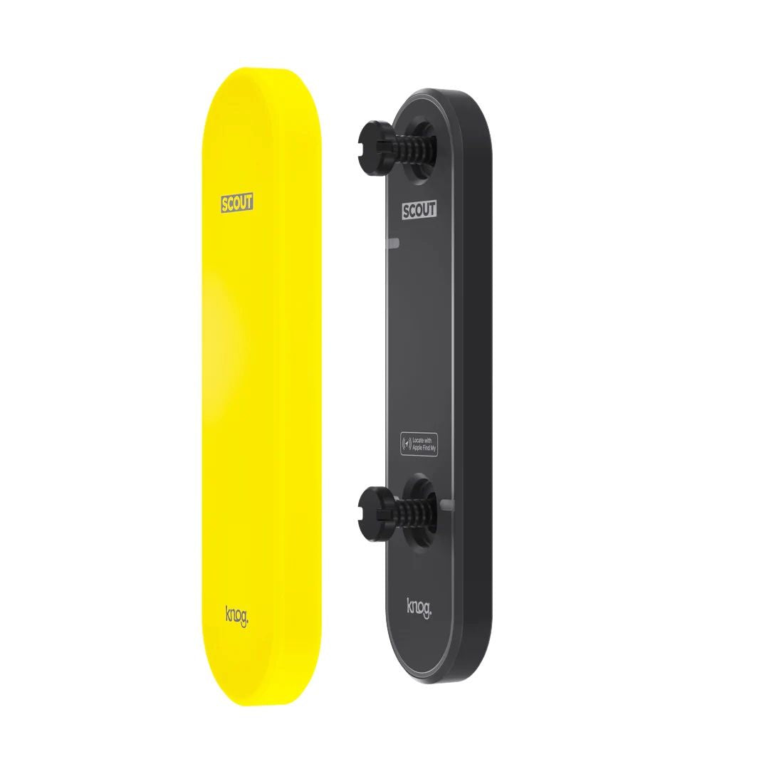 Knog Scout Alarme et Localisateur de Vélo black/neon yellow