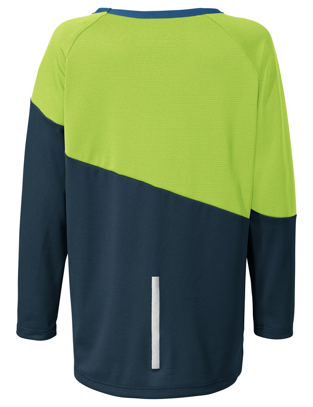 VAUDE Moab T-shirt manches longues enfant bleu/vert