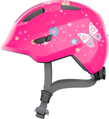 ABUS Smiley 3.0 Casque Enfants papillon rose