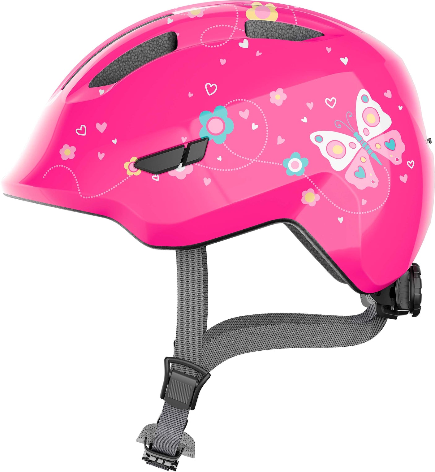 ABUS Smiley 3.0 Casque Enfants papillon rose