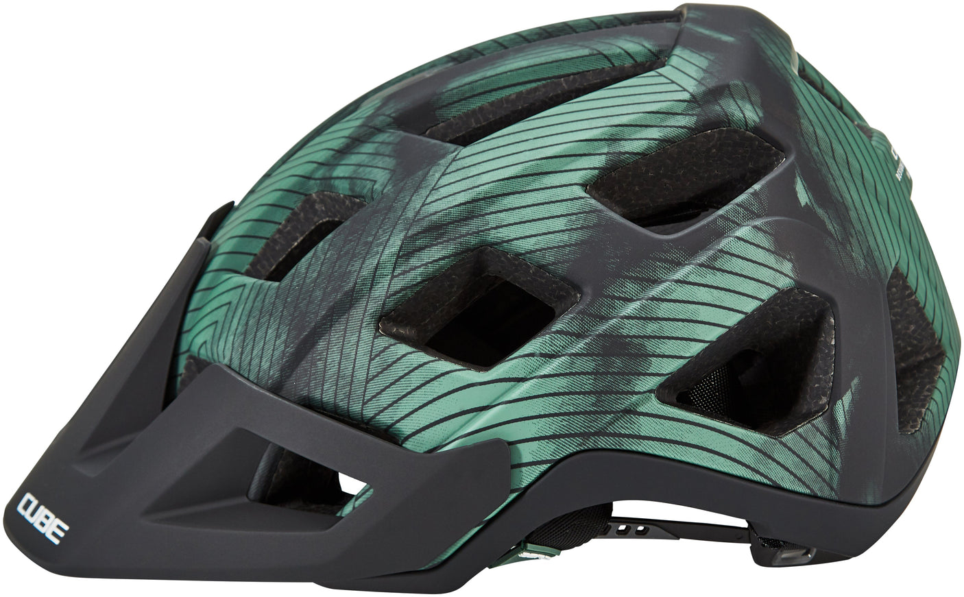 CUBE BADGER casque VTT vert