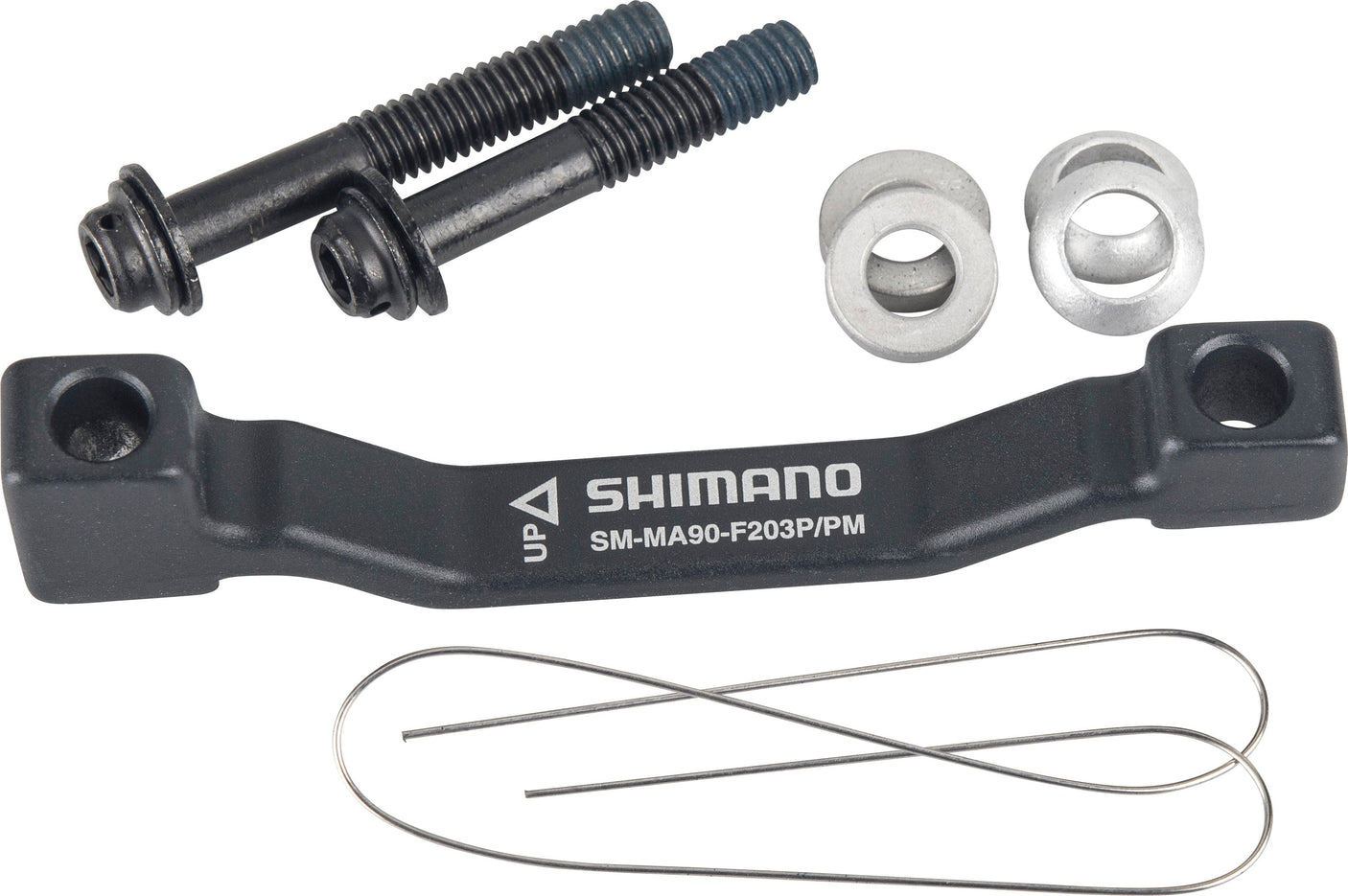 Shimano XTR SM-MA90 Adaptateur de frein à disque 203mm noir