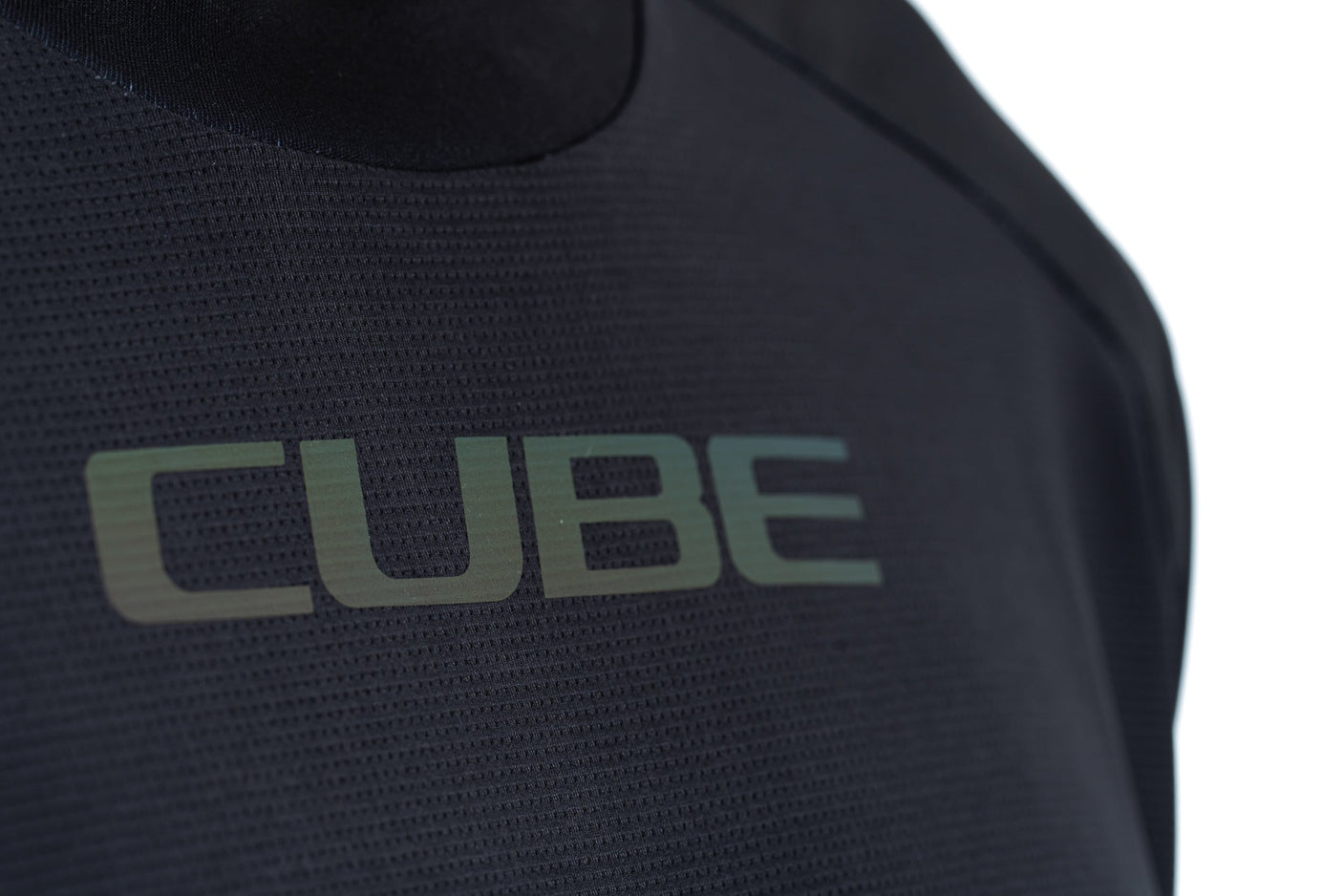 CUBE ATX Maillot col rond manches longues noir Homme