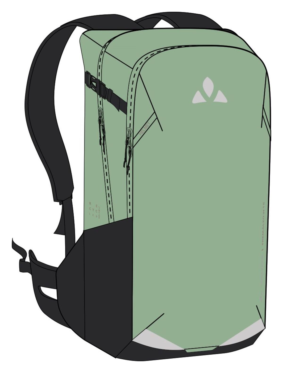 VAUDE Trailvent 15 femme vert