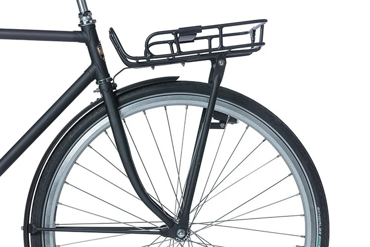 Basil Portland porte-bagages avant pour roue avant 26"/28" noir