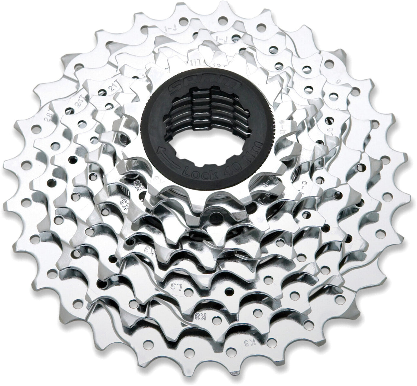 SRAM PG-850 Powerglide II 11-28T cassette 8 vitesses argent