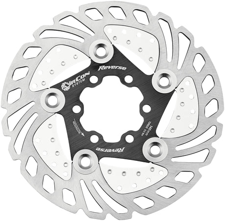 Reverse AirCon disque de frein 6 trous noir
