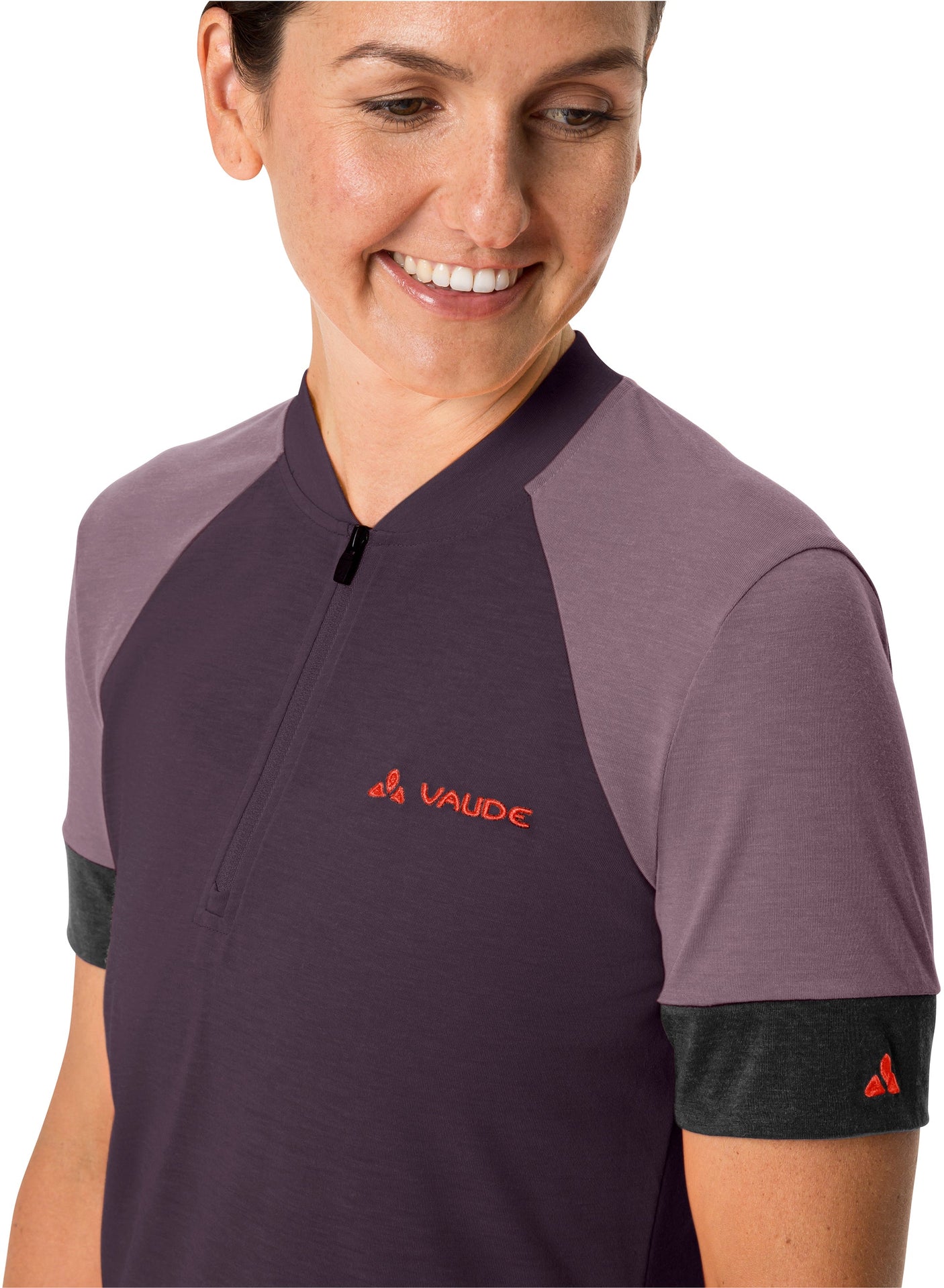 VAUDE Altissimo Q-Zip Shirt Femme violet