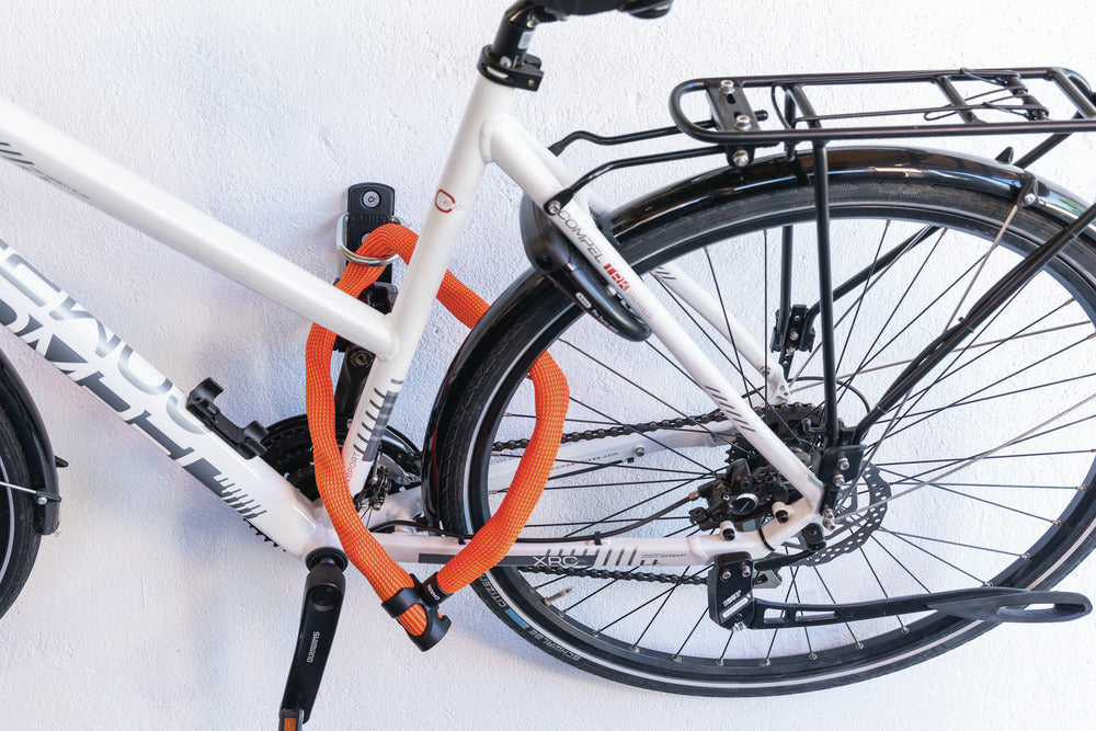 ABUS WBA65 B/SB Ancrage mural/sol avec support vélo noir