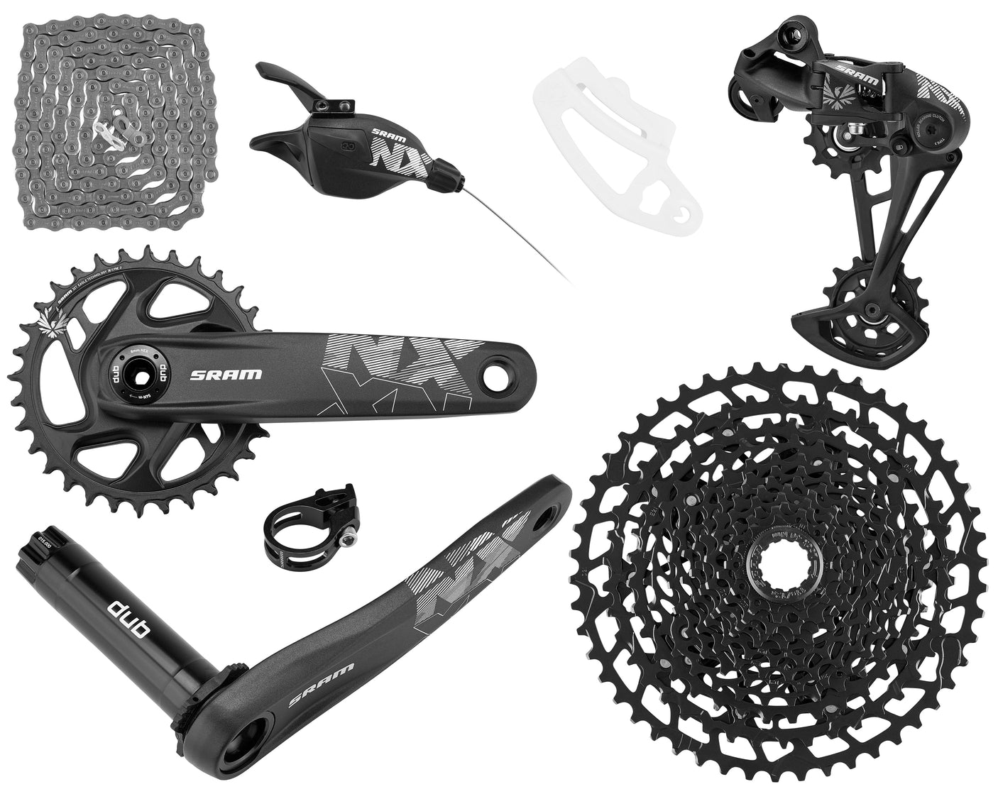 SRAM NX Eagle DUB 170 groupe de transmission 12 vitesses 32 dents X-Sync XG-1230