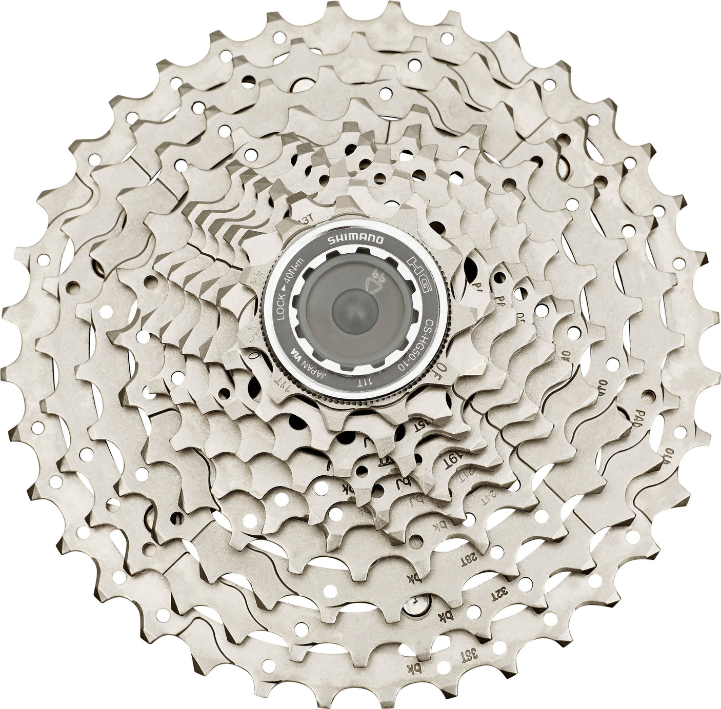 Shimano Deore CS-HG50 cassette 10 vitesses argent