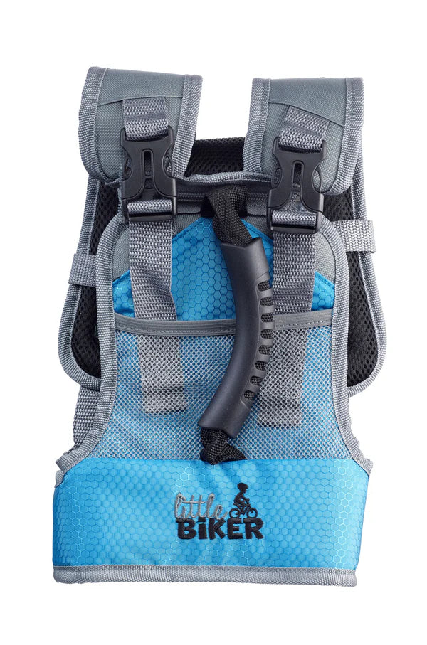 little Biker gilet d'apprentissage vélo Soft Blue