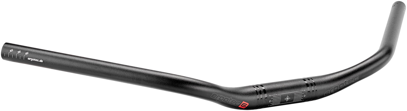 Humpert Trekking guidon en aluminium Ø31,8mm noir