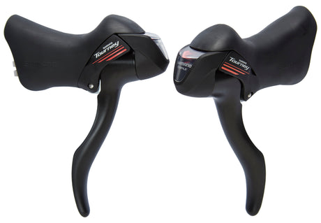 Shimano Tourney ST-A073 Leviers de changement/de frein Set Route 3x7 vitesses noir