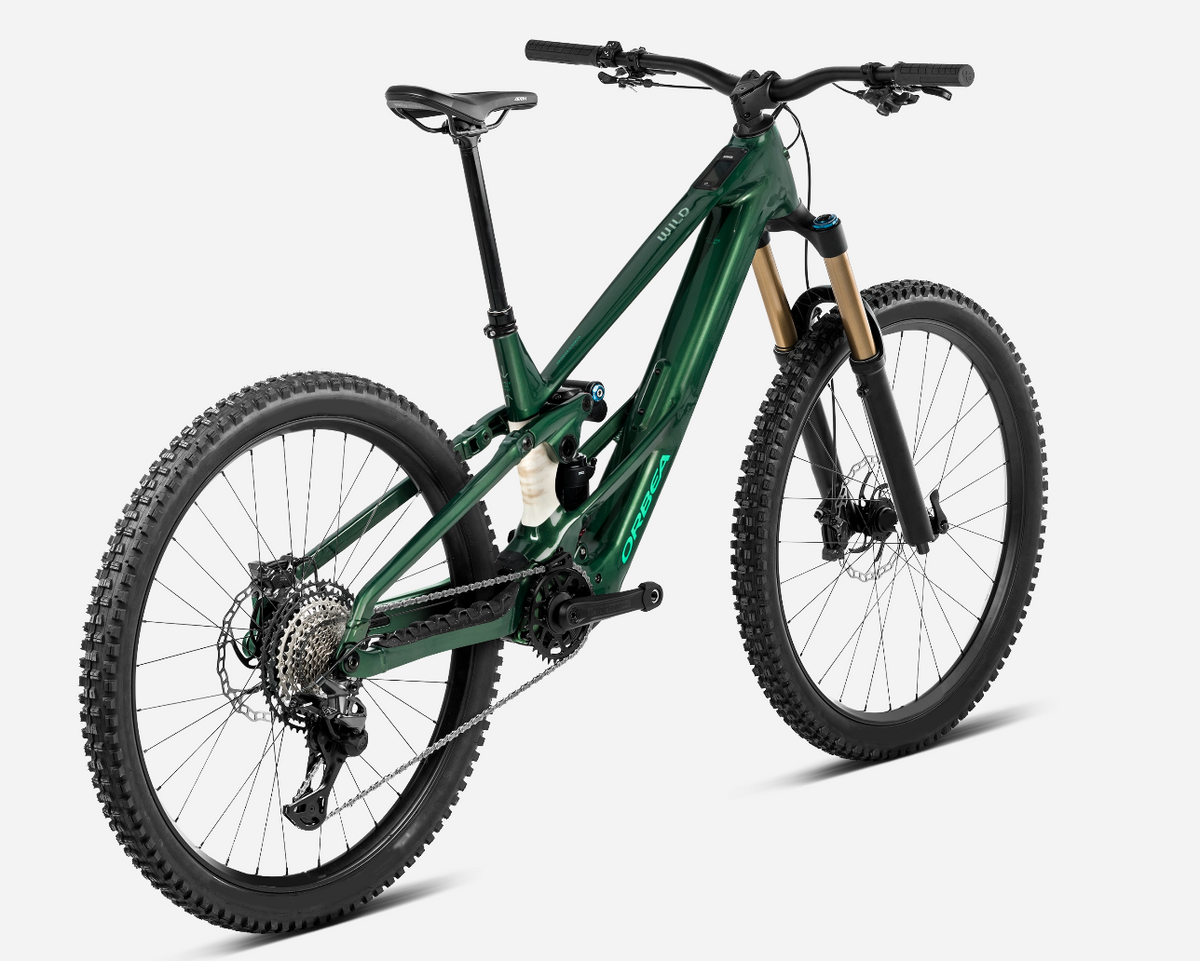 Orbea WILD LT H20 MULLET Racing Reen - Blanc Crème (Brillant)