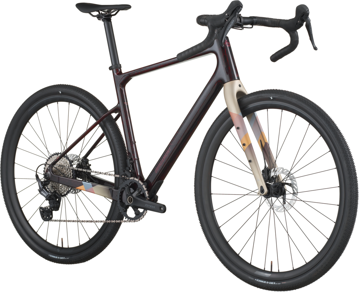 Bergamont Grandurance 10 rouge marbré