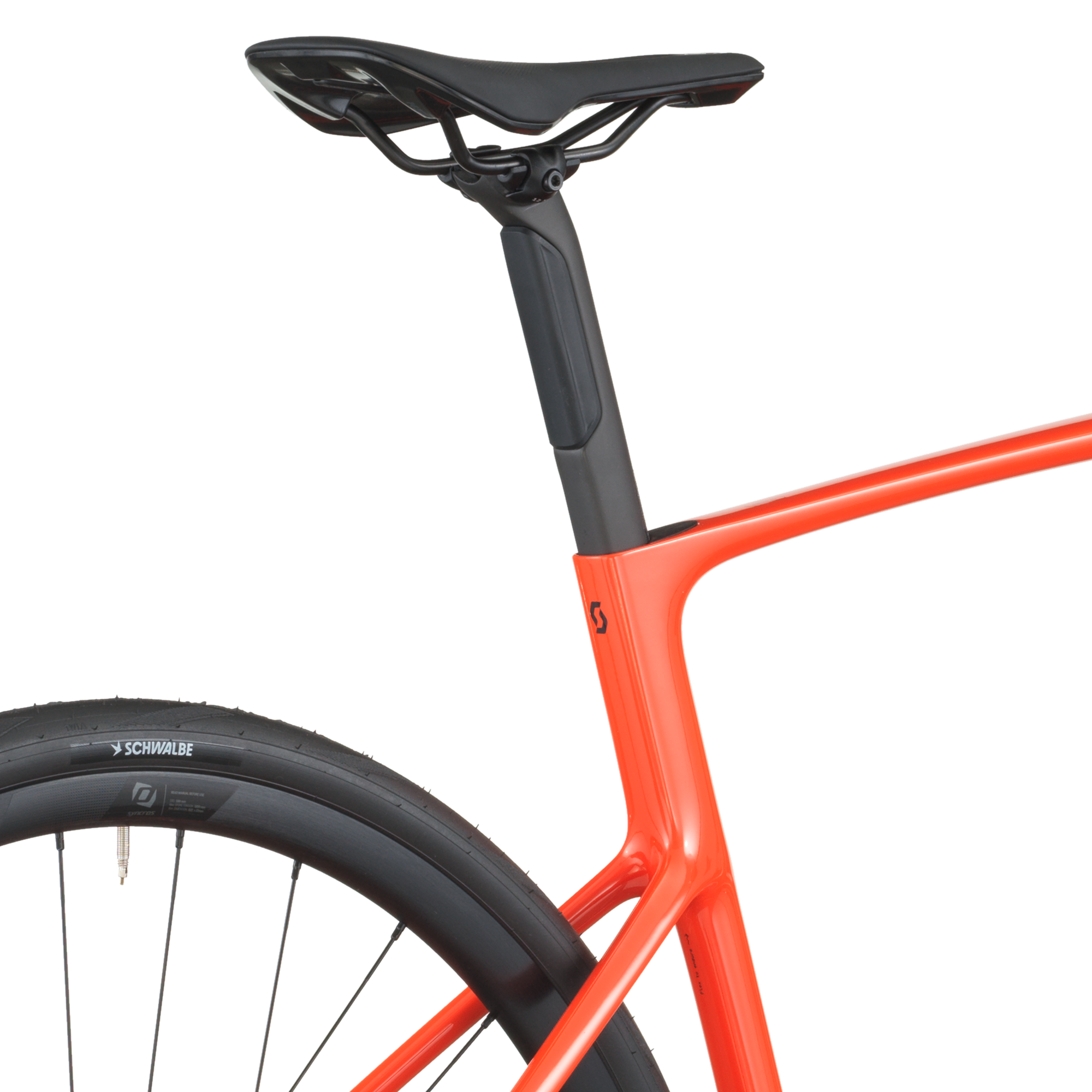 Scott Addict 50 orange flamme