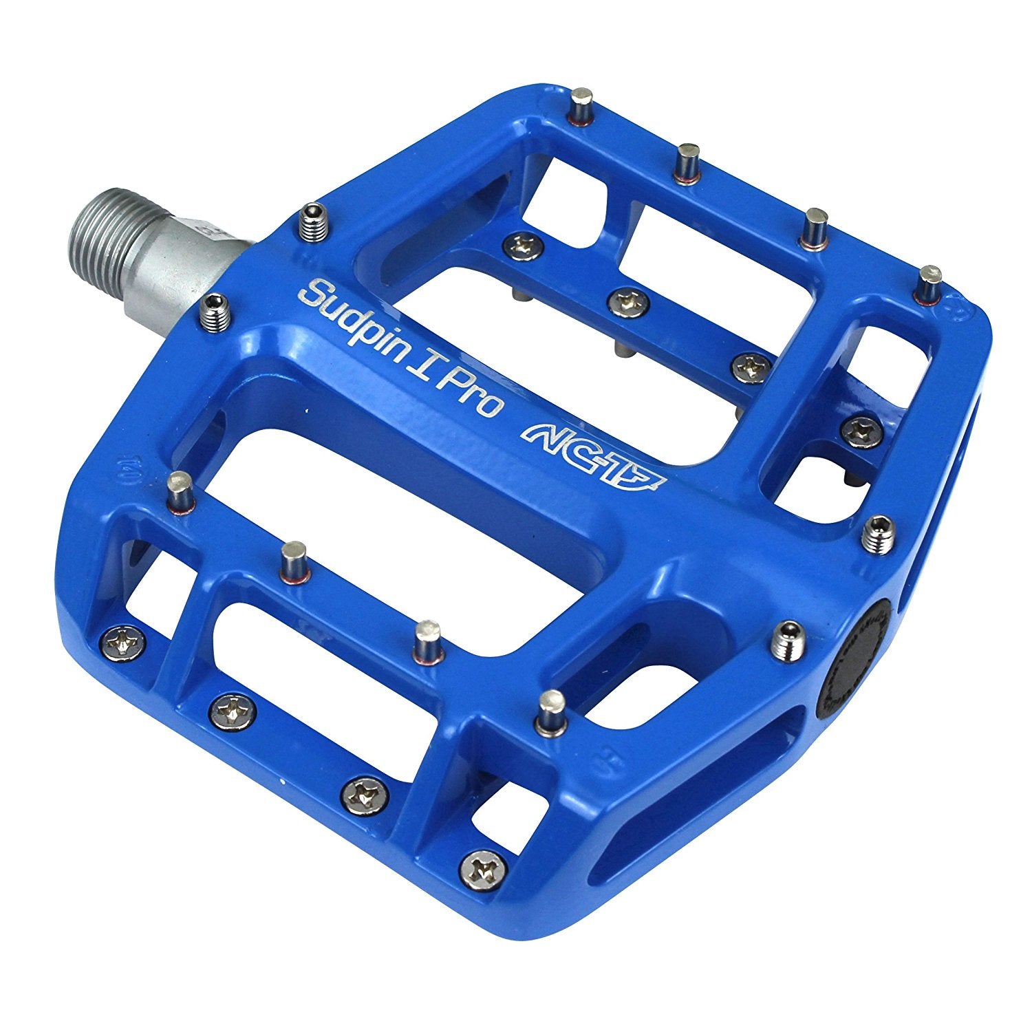 NC-17 pédale plateforme Sudpin I Pro, alu, roulement à billes bleu