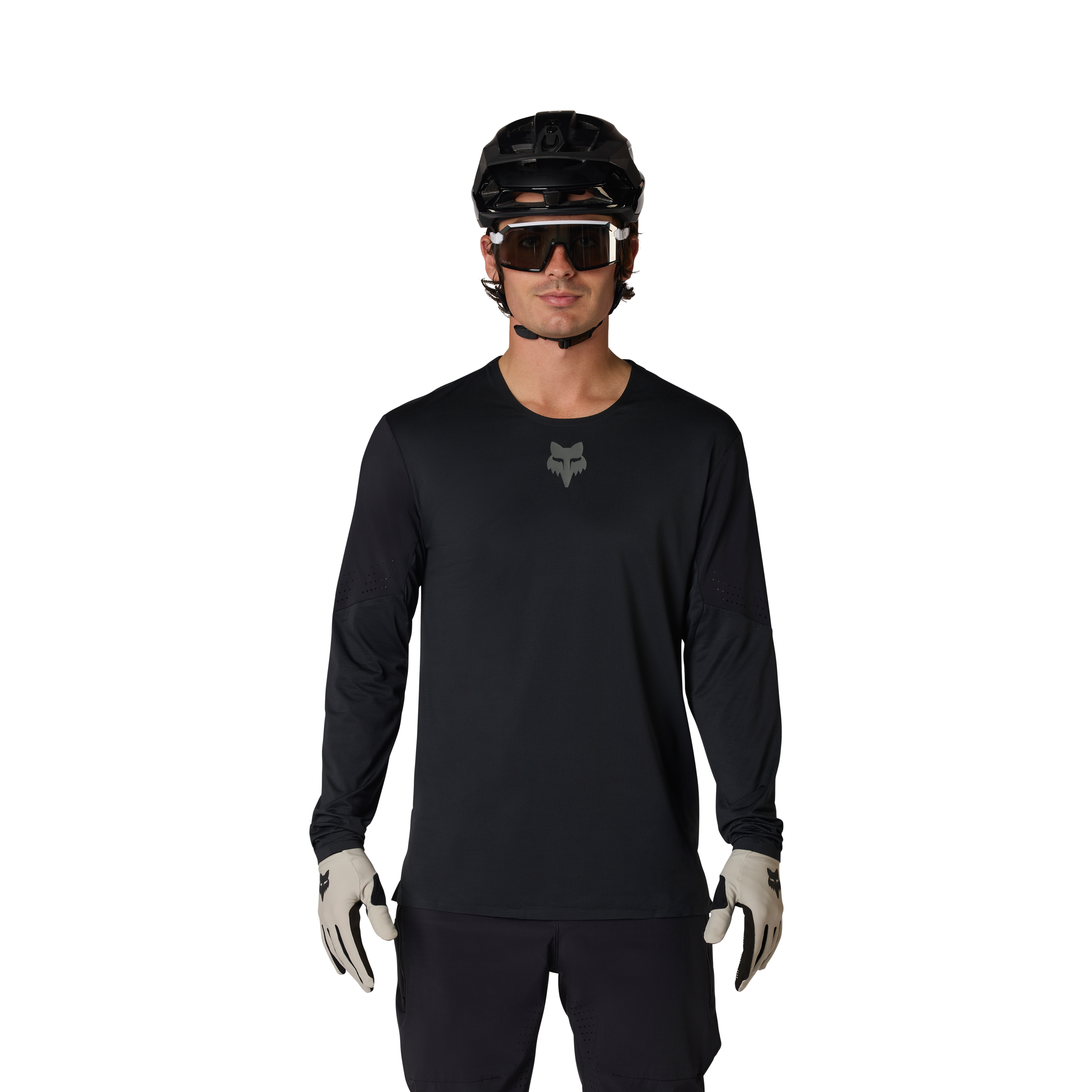 Maillot Fox Flexair LS Noir