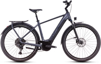 Cube Touring Hybrid Pro 625 (2025) | VTT électrique de trekking | metallicgrey´n´chrome – aktuelle Variante
