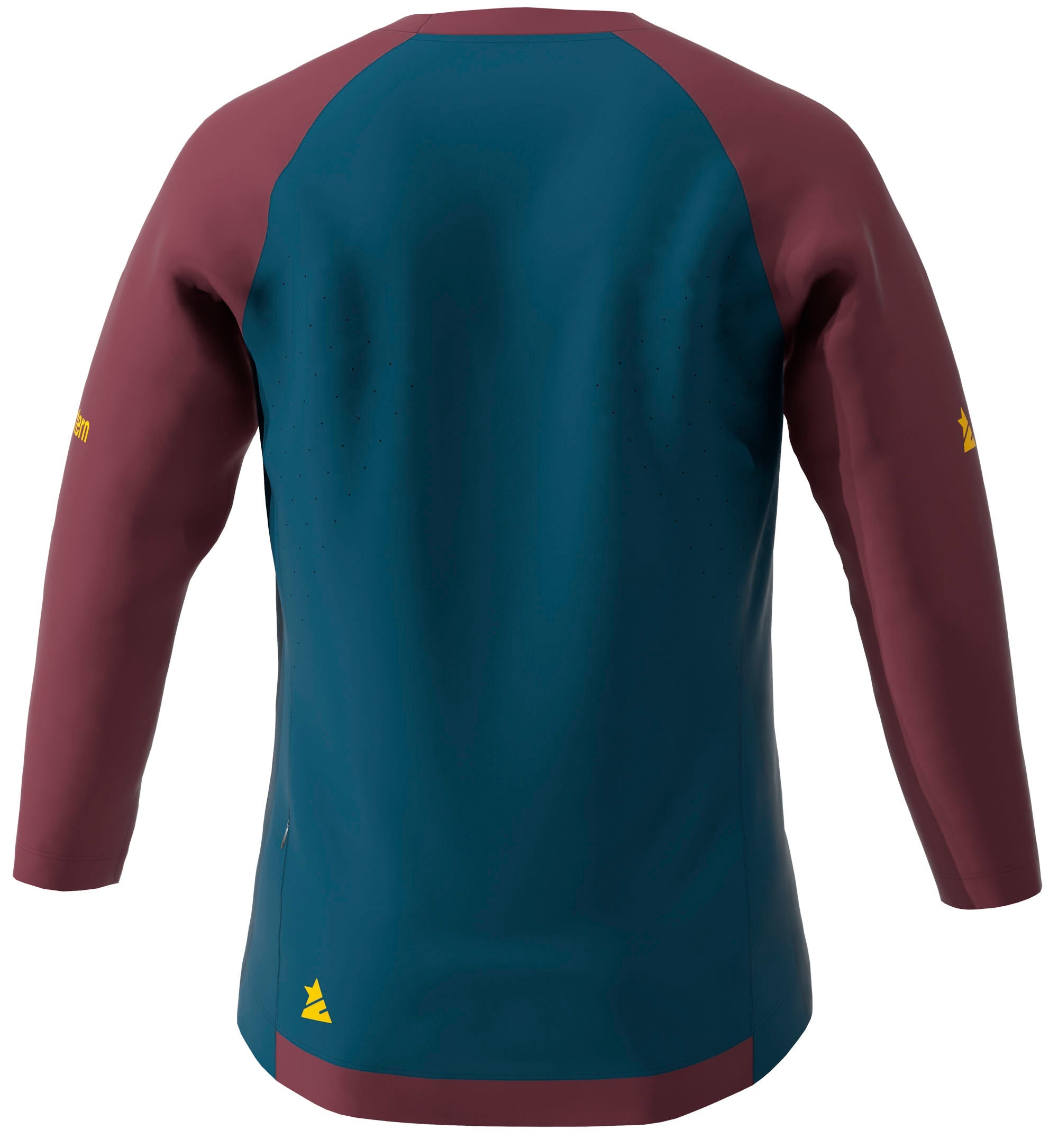 Zimtstern PureFlowz Shirt 3/4 Homme French Navy/Windsor Wine