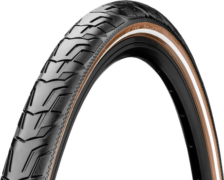Continental Ride City pneu à pneu 28x1,40" Reflex E-25 marron/noir