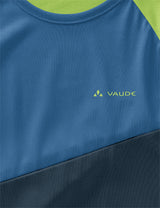 VAUDE Moab T-shirt manches longues enfant bleu/vert