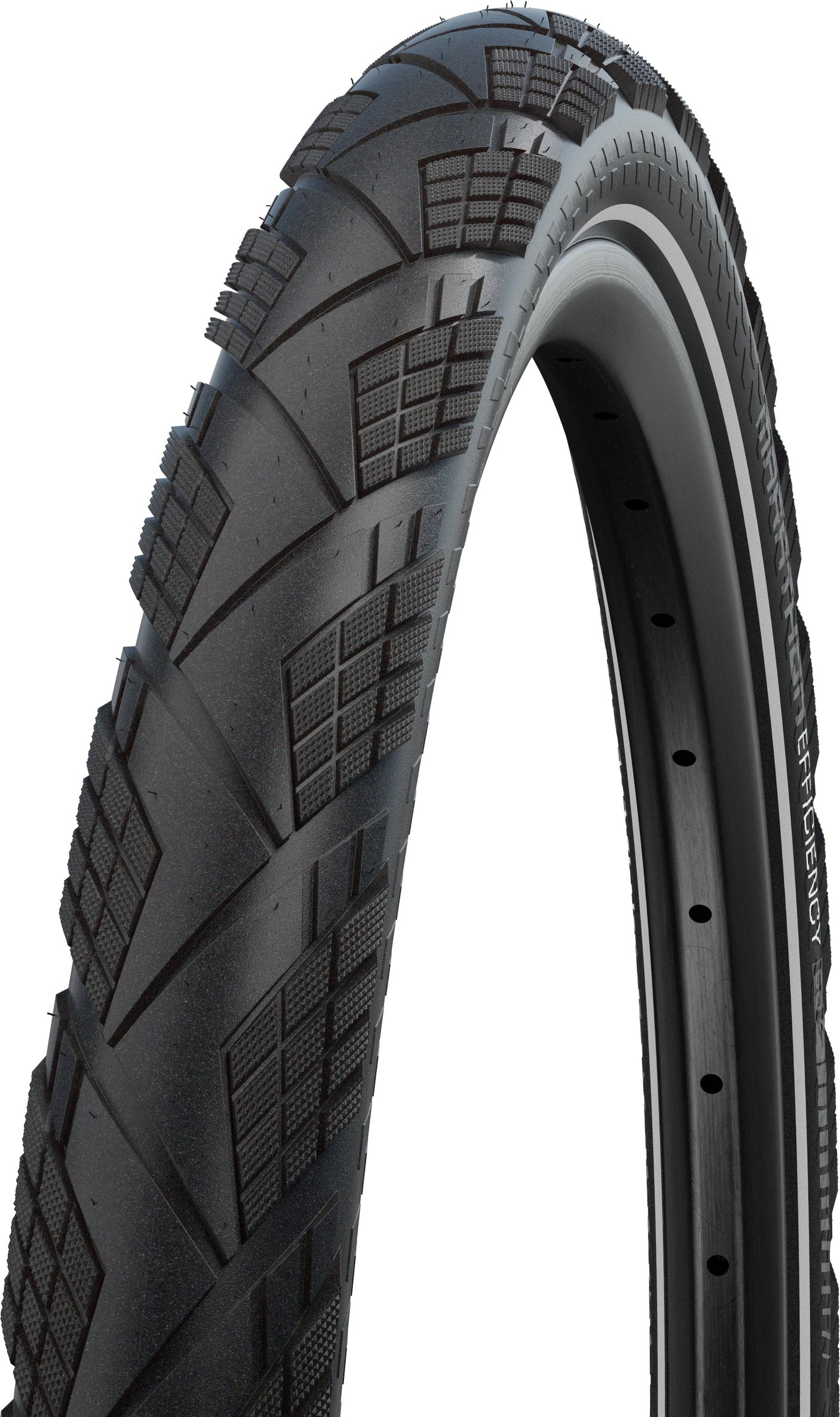 SCHWALBE Marathon Efficiency Evo pneu pliant 27.5x2.15" Addix Race V-Guard E-50 Reflex noir