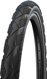 SCHWALBE Marathon Efficiency Evo pneu pliant 27.5x2.15" Addix Race V-Guard E-50 Reflex noir