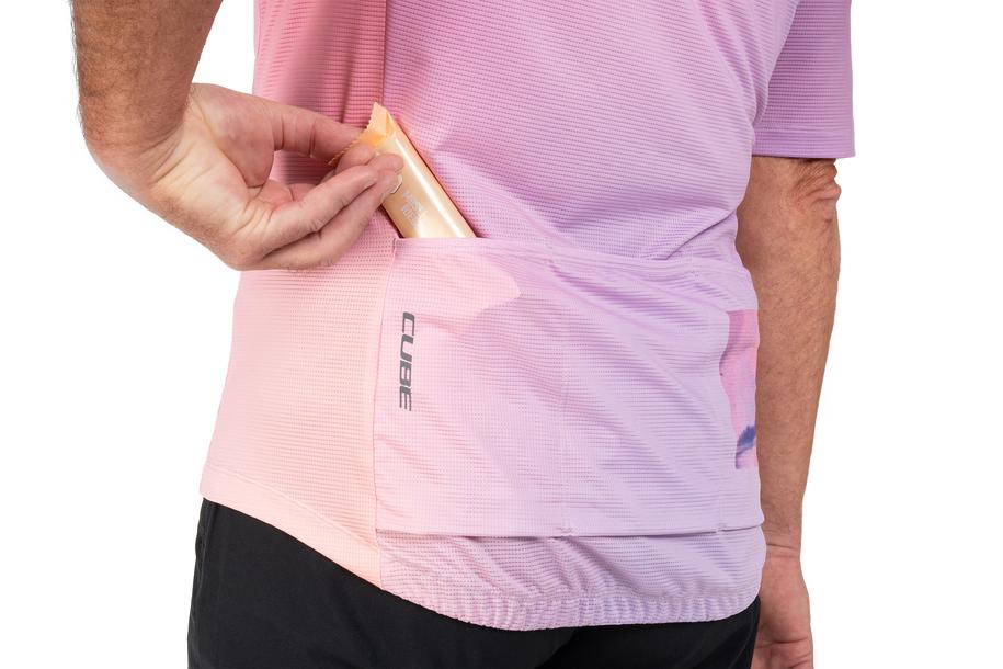 Cube Maillot CMPT Artline manches courtes marron