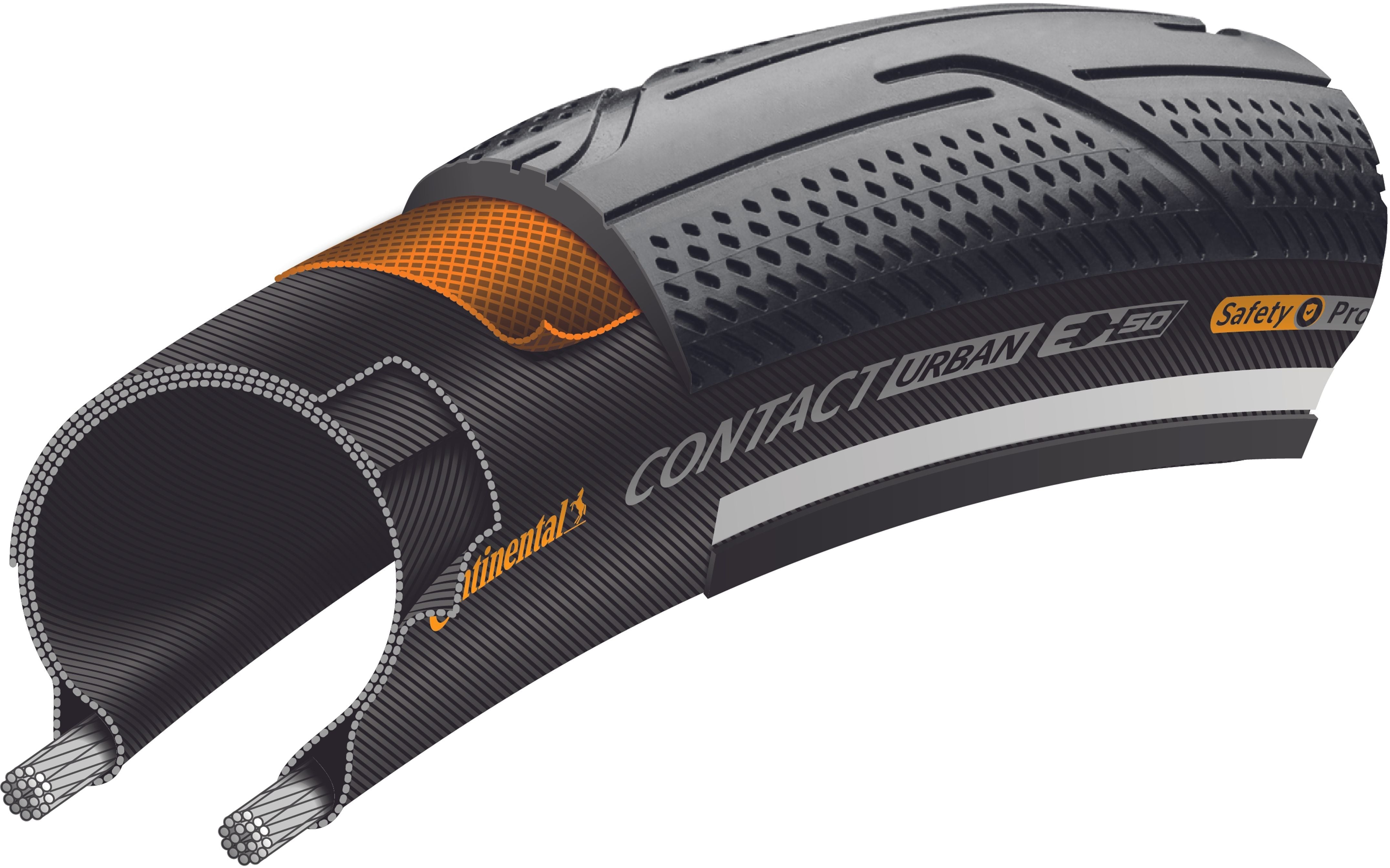 Continental Contact Urban pneu à tringle rigide 28x1.75